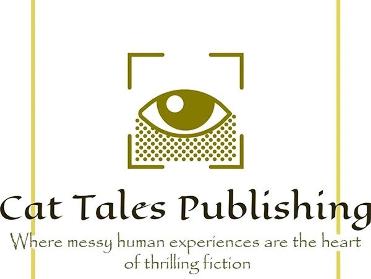 Cat Tales Publishing logo Eye in a box