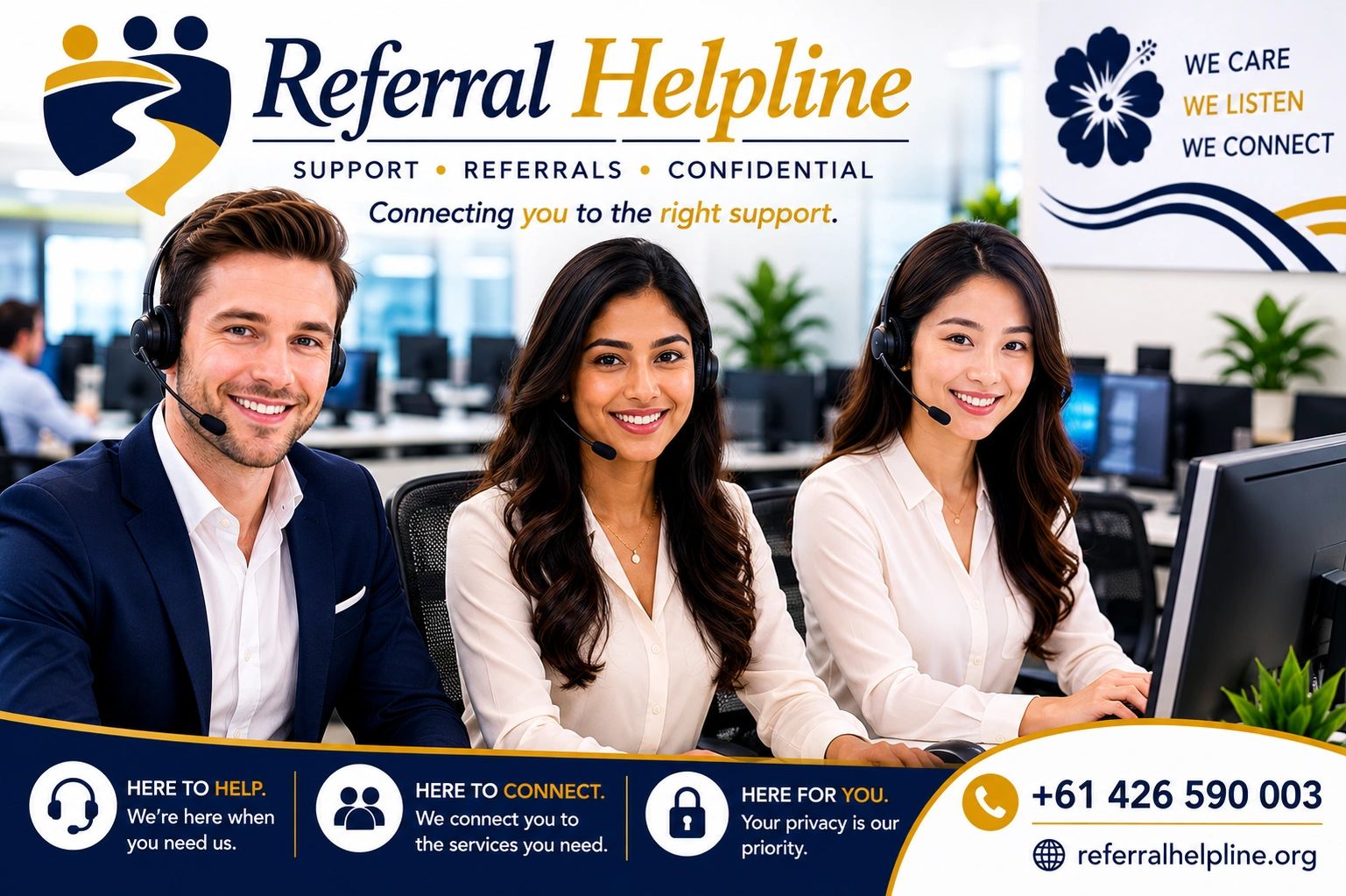 Support Referral Support - Referral Help Line
