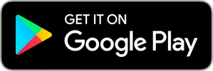 Google Play download button with logo.