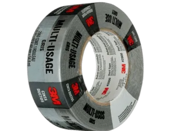 3M™ General Use Duct Tape 2929, Silver, 1.88 in x 50 yd, 5.5 mil, 24  Roll/Case, Individually Wrapped Conveniently Packaged