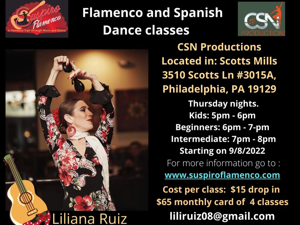 Flamenco classes in Philadelphia