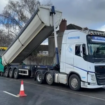 McGivern Contracts. General haulage Northern Ireland.