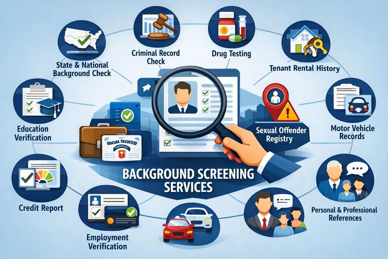 background screening image