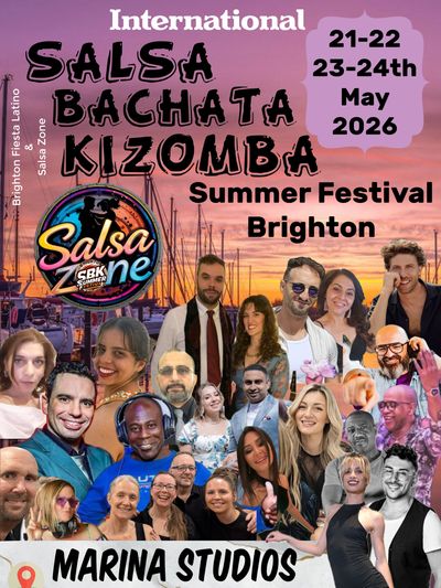 International SBK Summer festival
Salsa Zone and Brighton fiesta Latino
From 21st to 24 May 2026