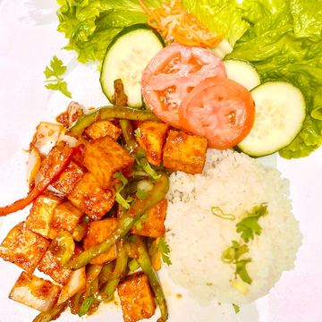 Sauté tofu