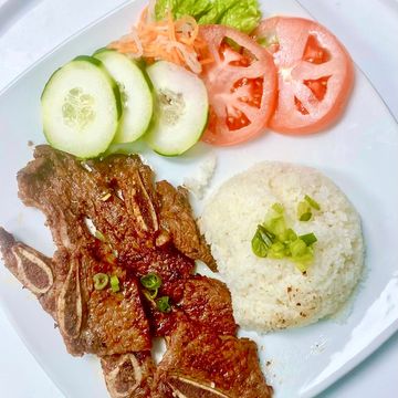 Grilled short ribs