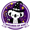 Wizards Of AUS and Other Colouring Books