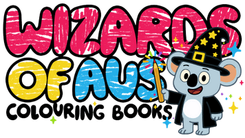 Wizards Of AUS and Other Colouring Books