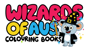 Wizards Of AUS and Other Colouring Books