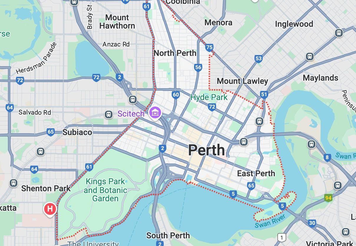 Perth CBD Western Australia