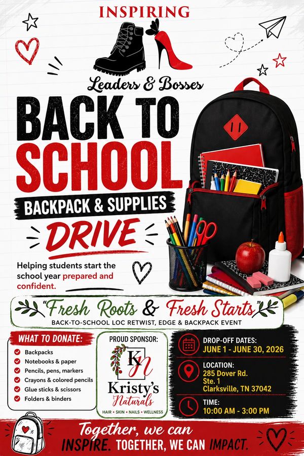 Donate backpacks and school supplies to help students start the year strong.