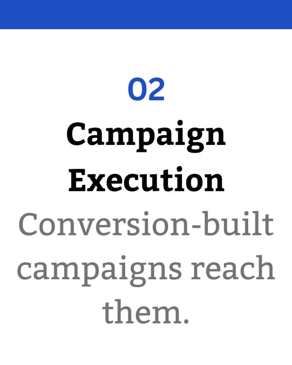 Campaign Execution step in marketing.