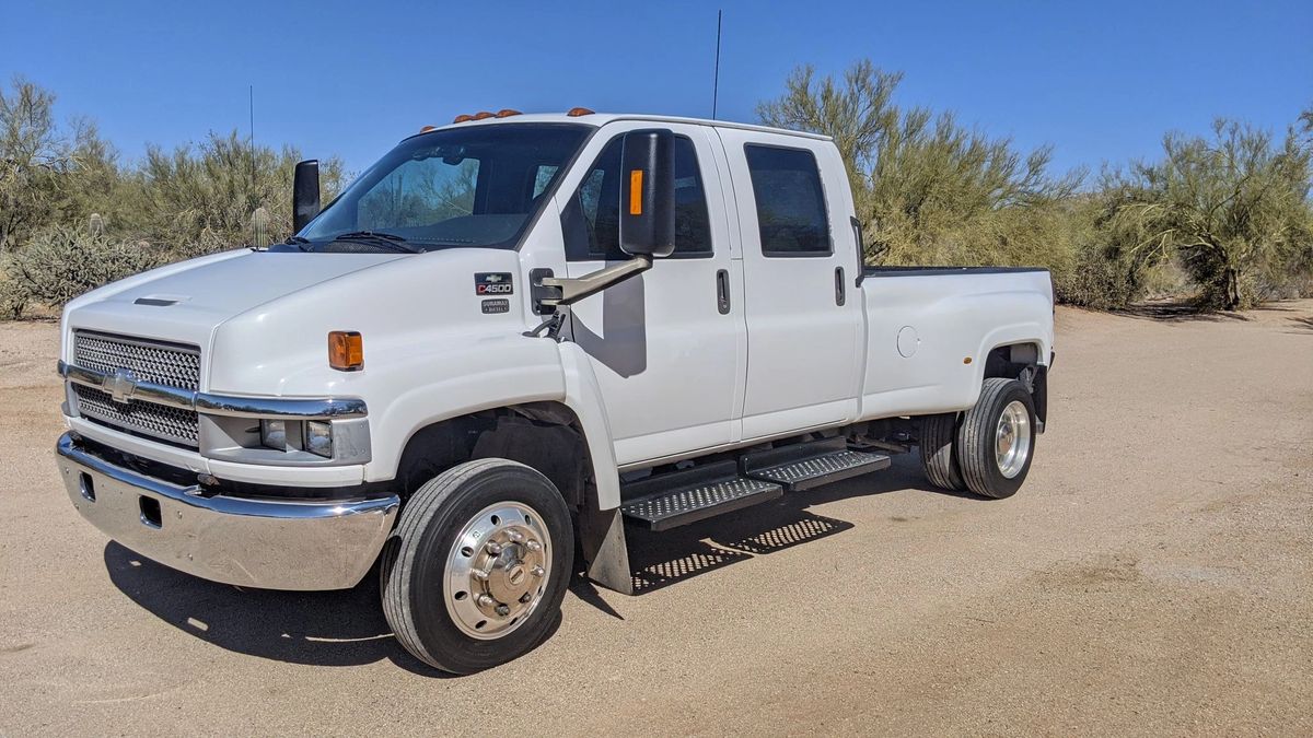 2006 CHEVROLET KODIAK C4500 SPORT CHASSIS WESTERN HAULER HOTSHOT F650 ...