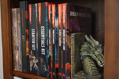 The Dungeons & Dragons books