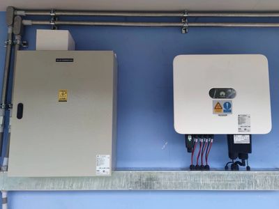 On Grid Solar 

A grid-tied domestic solar system is a setup where solar panels are installed on a h
