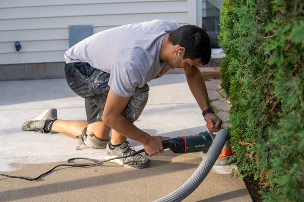 Warm Earth Tone Patio Coatings