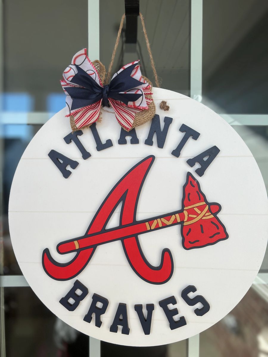 Atlanta Braves - Door Hanger