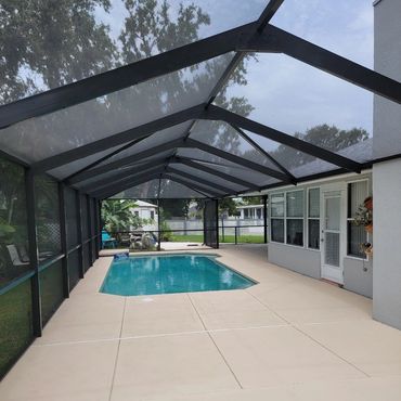 New pool enclosures built in Polk County. 