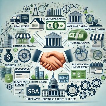 Your Private Financier can facilitate a Broad Range of Financial solutions.