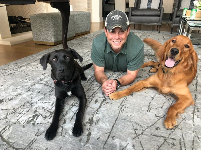 Happy training client dog 7
