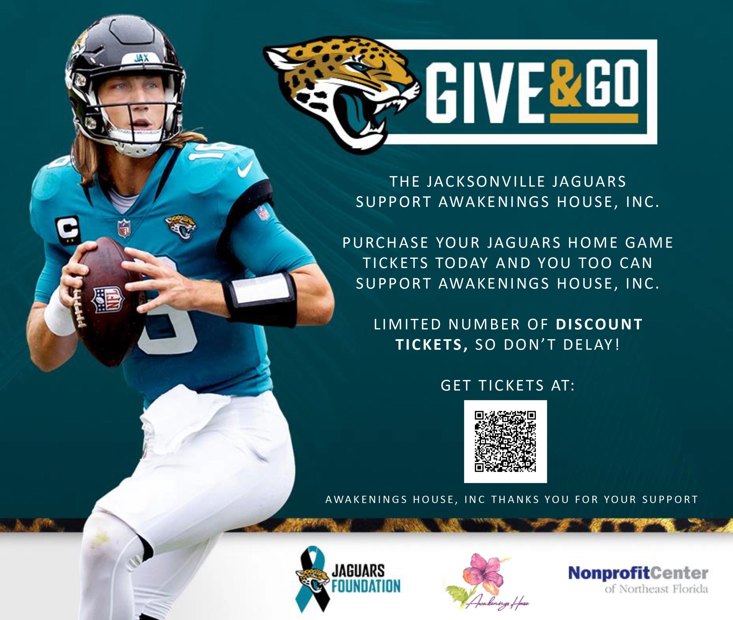 Buy Jacksonville Jaguar home tickets for less and support Boys & Girls  Clubs of Northeast Florida — Boys & Girls Clubs of Northeast Florida