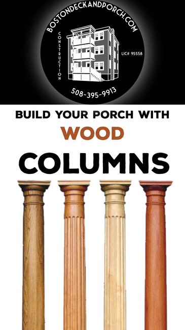 Porch Columns In Massachusetts