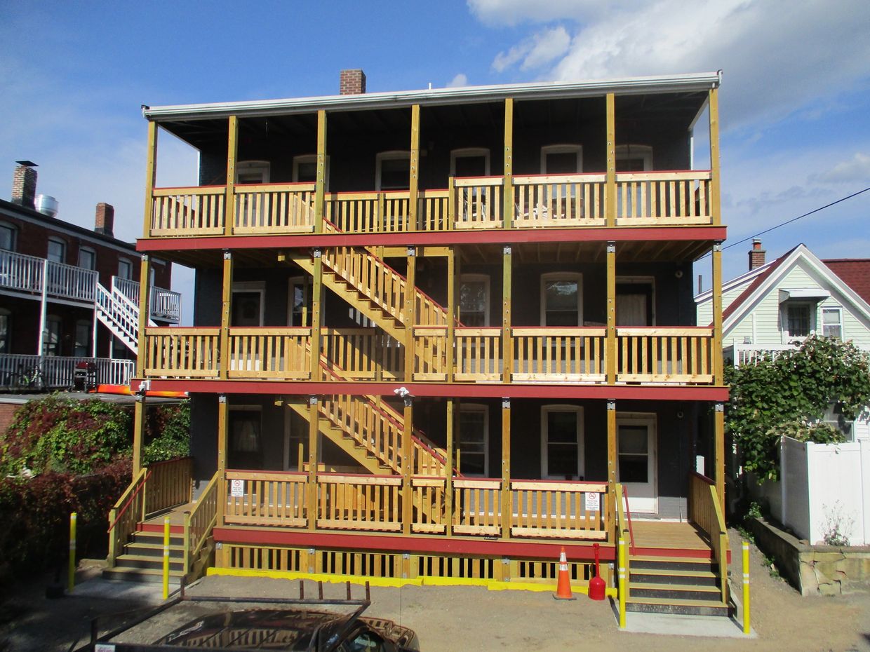 Multi Family Porch Construction Contractor In Greater Boston Massachusetts