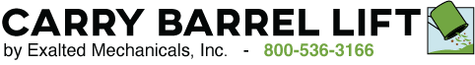 CARRY BARREL LIFT                     800-536-3166