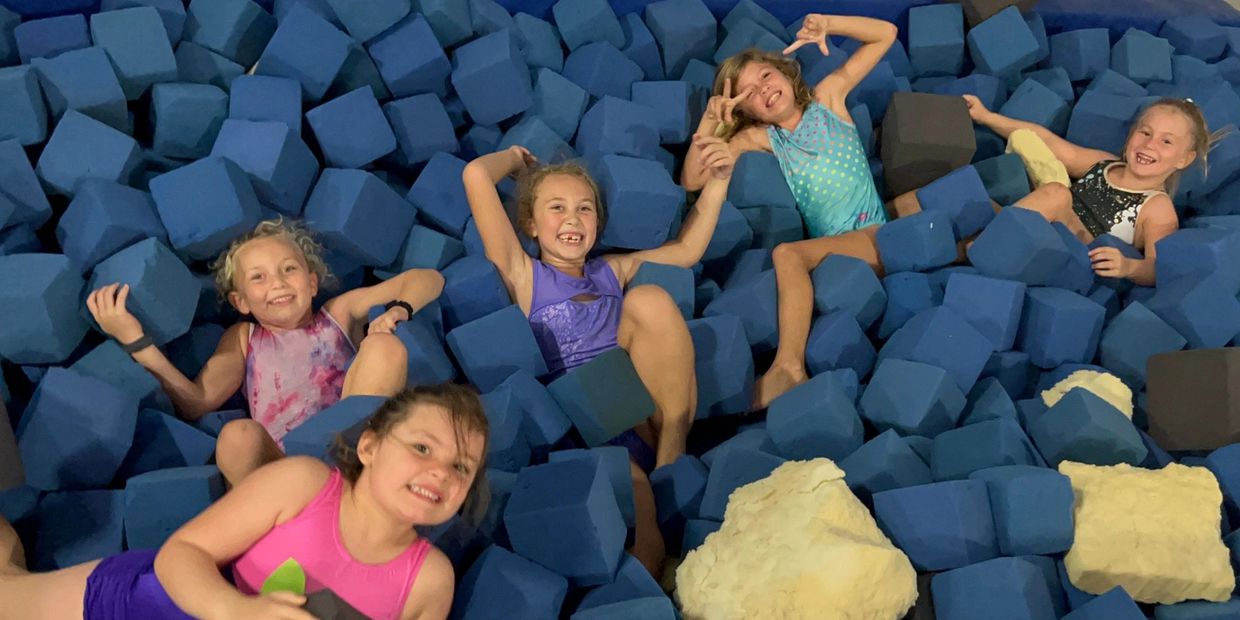 Friday Night Fun in the Foam Pit