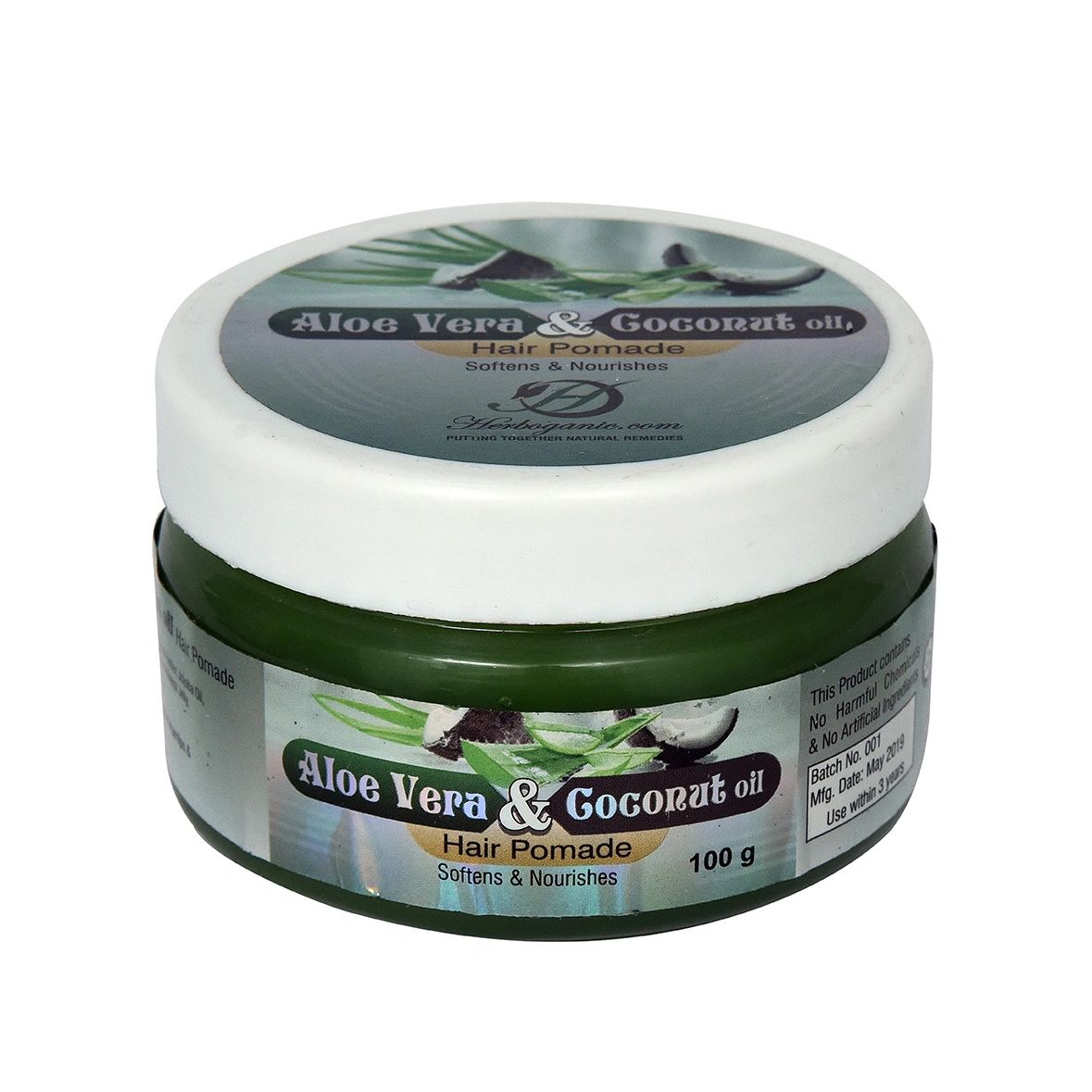 Aloe Vera & Coconut Oil Hair Pomade 3.5oz