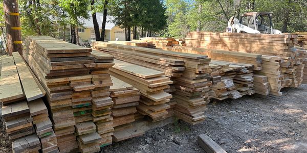 Incense Cedar, Doug Fir milled to your order. 