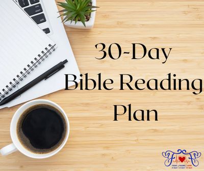 30 day Bible reading plan