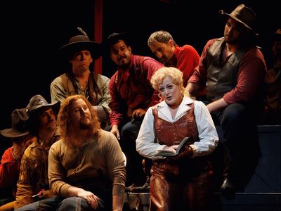 Actors take a bow on stagperformance