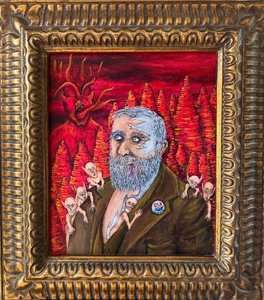 R.I.P. Uncle Billy 
  17” x 15”
    $325