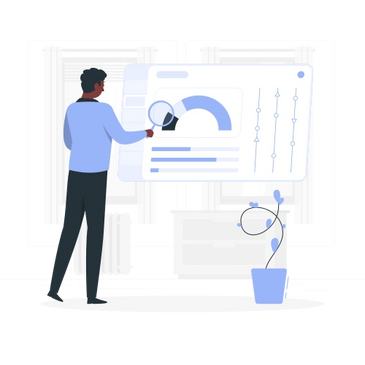 Person fine-tuning a custom analytics dashboard, symbolizing strategic GA4 event tracking setup.