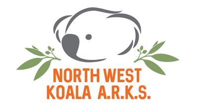 Logo of North West Koala A.R.K.S with a koala face and leaves.