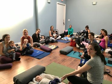 mom and baby yoga, postpartum yoga, baby yoga, darien connecticut