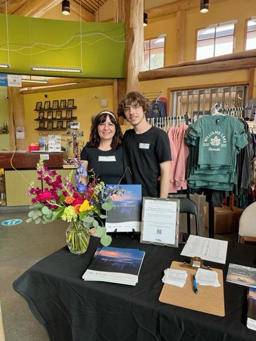 Elite Events BC event planning for the Resilience Institute in Williams Lake with registration setup