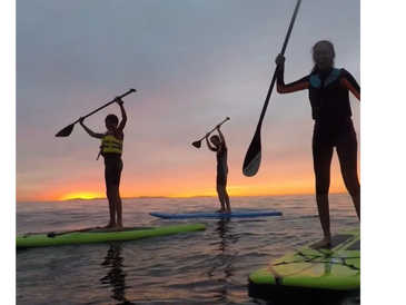 Standup Paddle board Lessons Daytona Beach Shores.