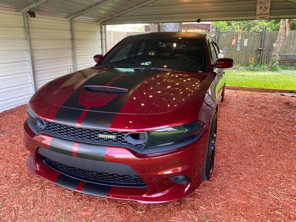Beautiful charger ceramic coated here in winter haven Florida 