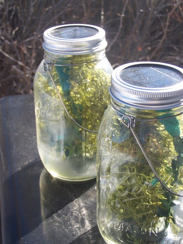 Handcrafted LED firefly lamps