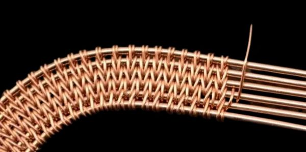copper wire, copper, wire, wire art, wire weaving, copper weave, wire weaving, copper wire weaving