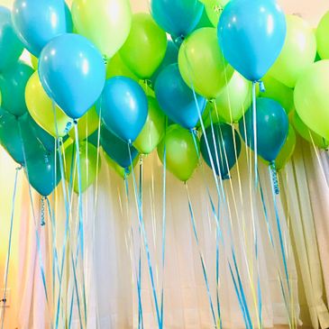 Helium Balloon Bouquet Delivery in Nashville, Tennessee by Celebrate the Day, your balloon store.