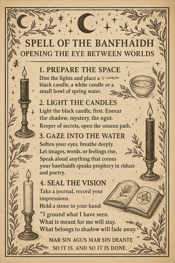 Spell of the Banfháidh: Opening the Eye Between Worlds 
