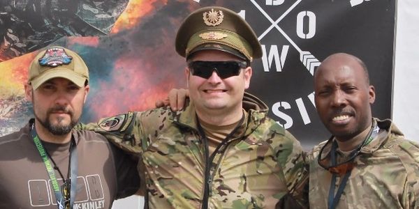 Borderwar X: The Beast Slayer. Sebastian Gombac from Slovania and Mike Bulow the Event Organizer