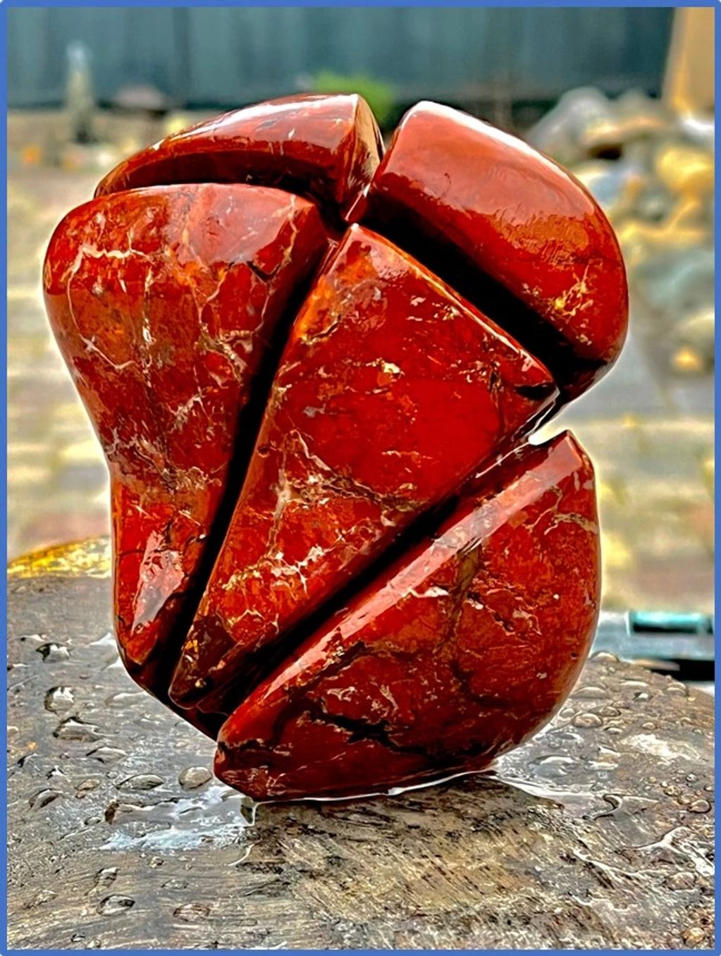Red Jasper Sculpture