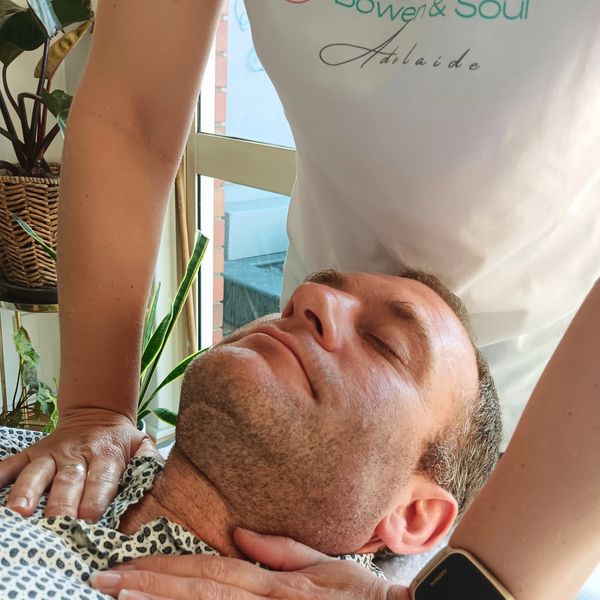 Bowen and Reiki combined session in Adelaide for relaxation, balance, and natural healing.