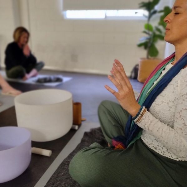 Reiki practitioners sharing healing energy at a Reiki practice circle in Adelaide