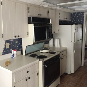 Before Modern Kitchen Upgrades