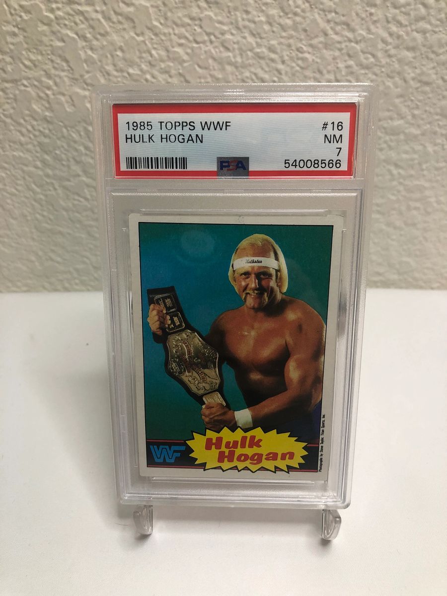 1985 Topps Hulk Hogan #16 Rookie (B) - puntoazulrestaurante.com